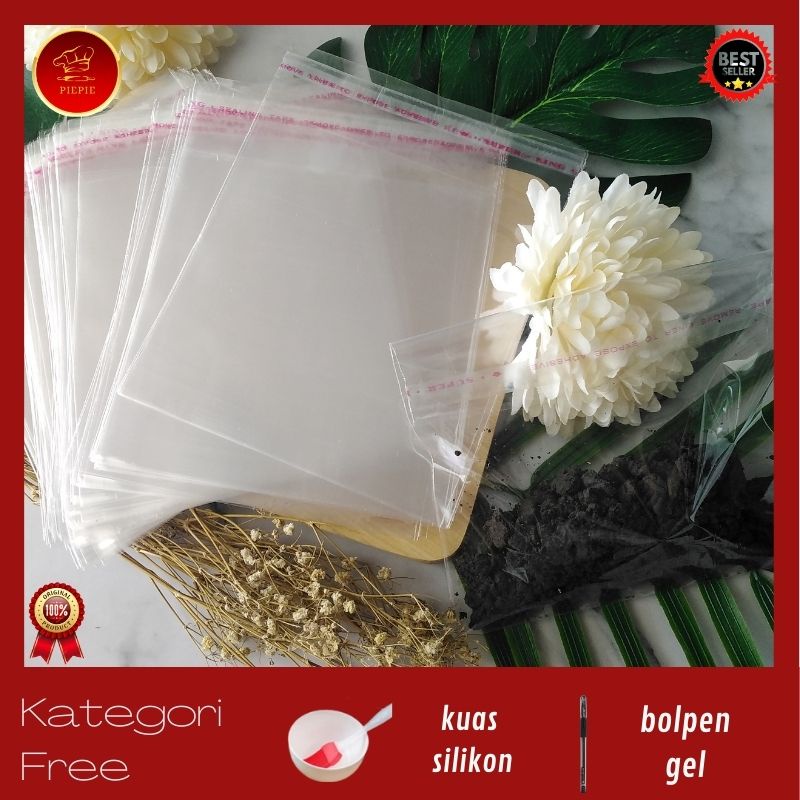 Jual Plastik OPP Seal / Plastik Roti Dan Snack 10x10 cm 100 pcs ...