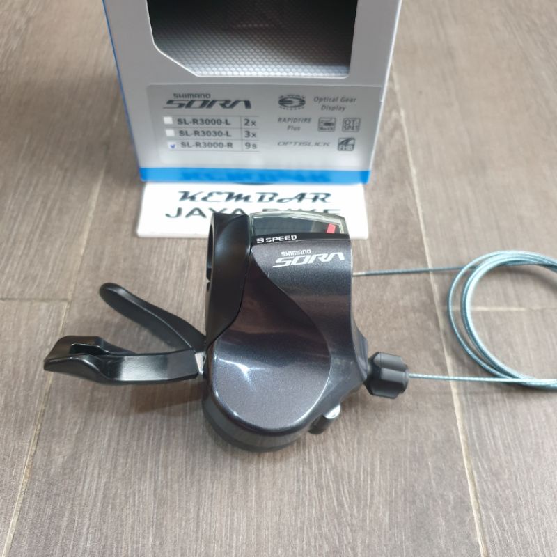 Jual Shifter Shimano Sora Right R3000 9sp For Flat Bar | Shopee Indonesia