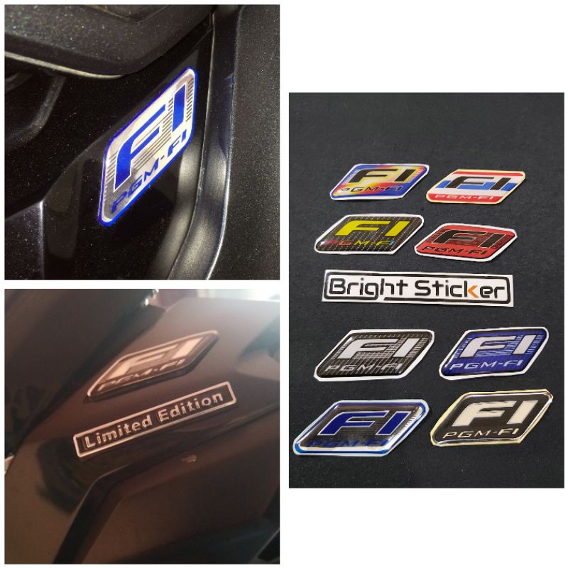 Jual STICKER EMBLEM FI TIMBUL 3D | Shopee Indonesia