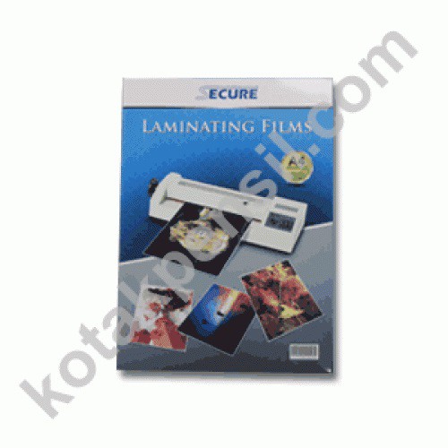 Jual Plastik Laminating Secure Ukuran A4 100 Micron Plastik Laminasi