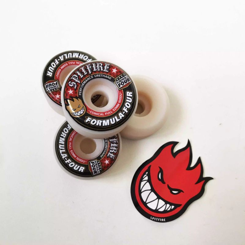 Jual wheels Spitfire Conical Full Shape 99Duro formula four roda