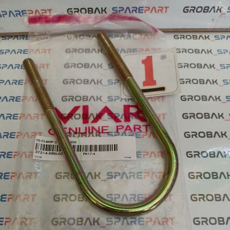 Jual Clam U (1 Biji) Anting anting, Klem Gardan VS Per Daun (Spring ...