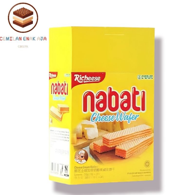 Jual Richeese/Richoco Nabati Wafer 500 1 Kotak 20 x 7gr | Shopee Indonesia