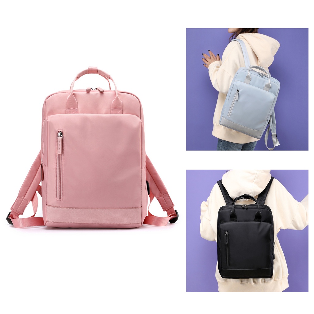 Jual Tas Wanita Multi Fungsi / Tas Ransel Usb / Tas Ransel Wanita