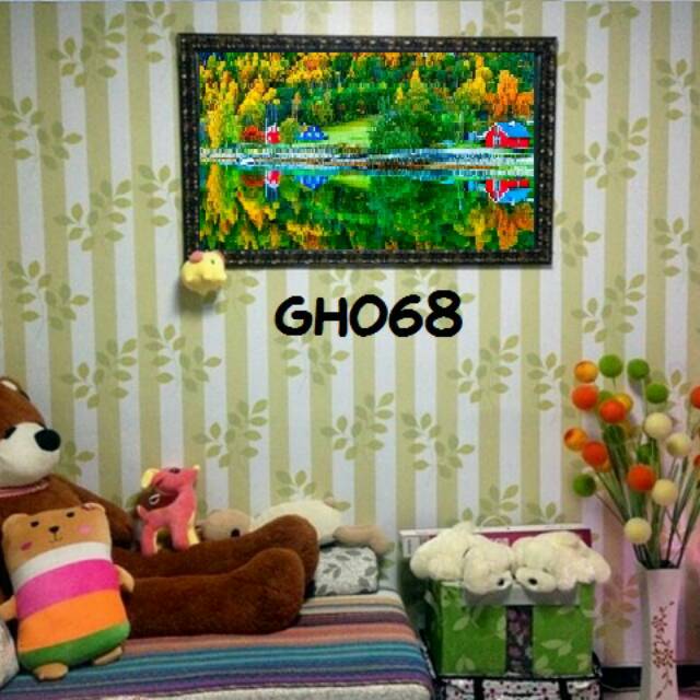 Jual Wallpaper sticker uk 10m x 45cm Shopee Indonesia