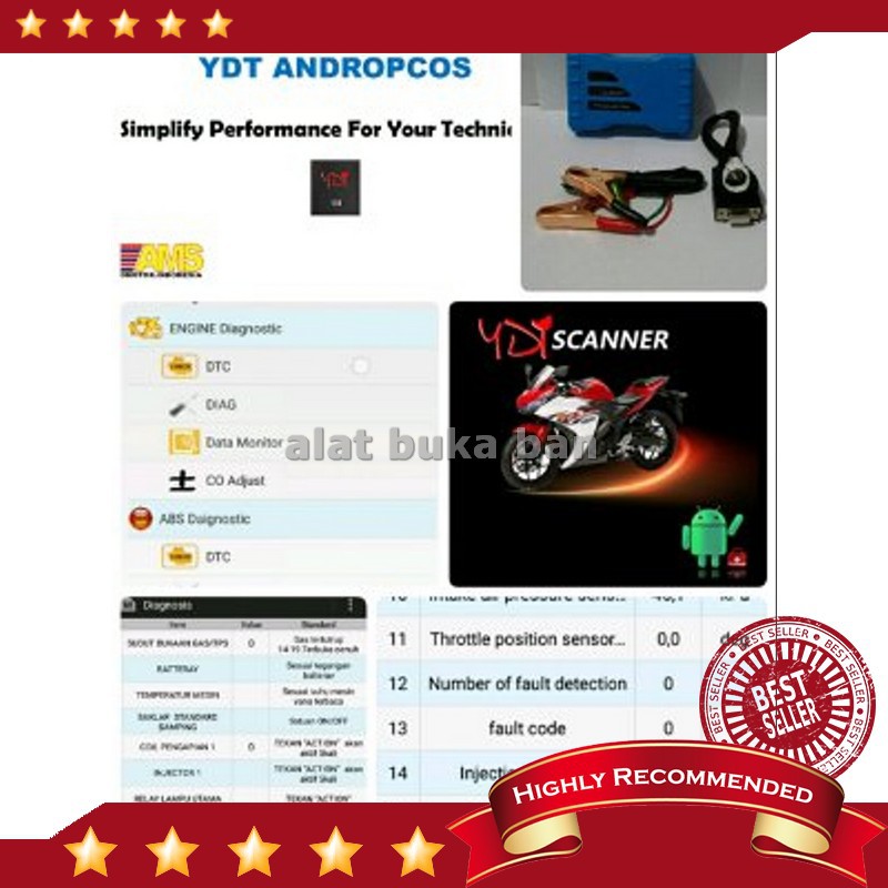 Jual Yamaha Diagnostic Tool YDT Vers. Laptop dan Android Shopee Indonesia