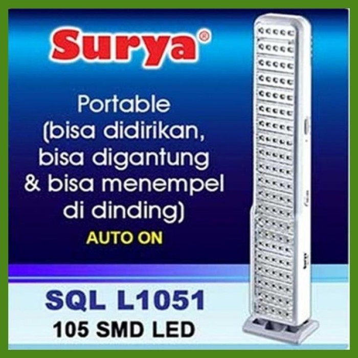 Jual Surya Lampu Emergency Led Putih Sql L Lampu Darurat Sql L Shopee Indonesia