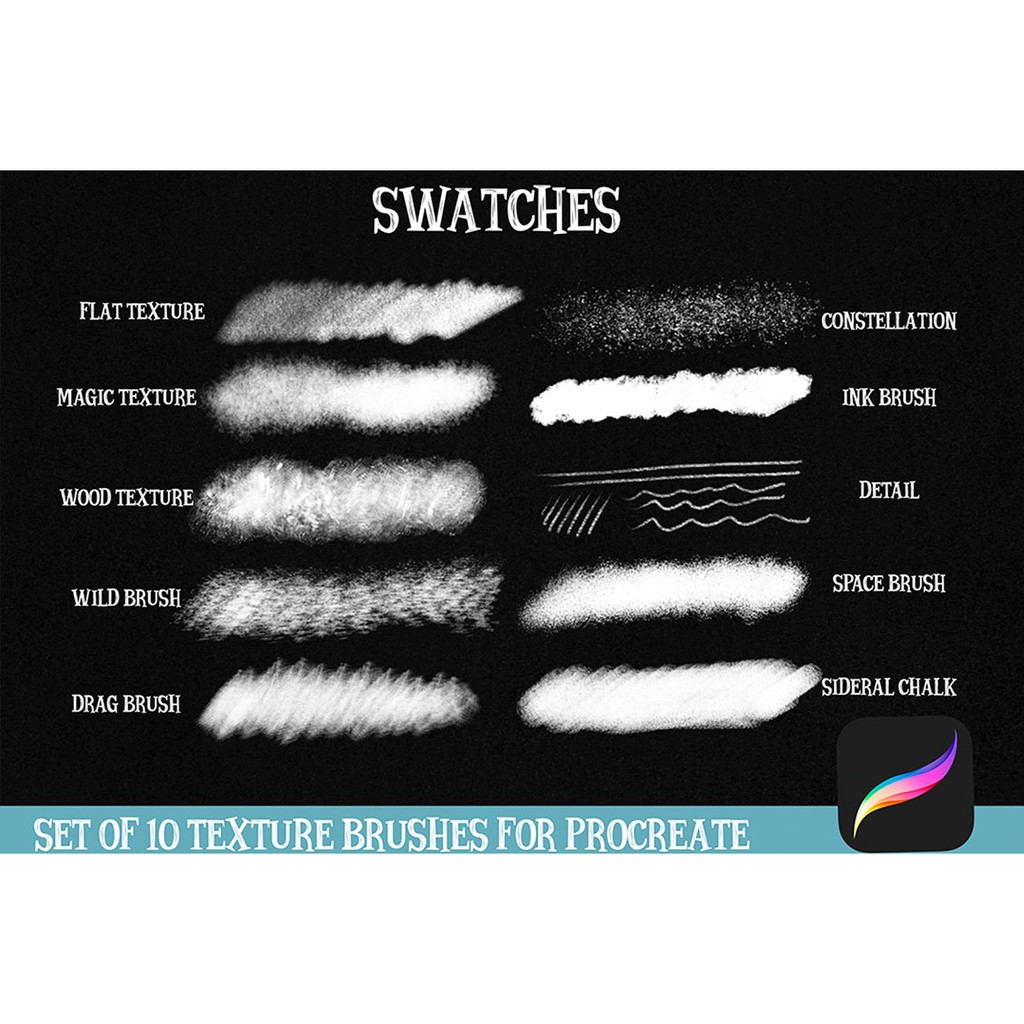 Jual Procreate Brush - Procreate Texture Brushes Box | Shopee Indonesia