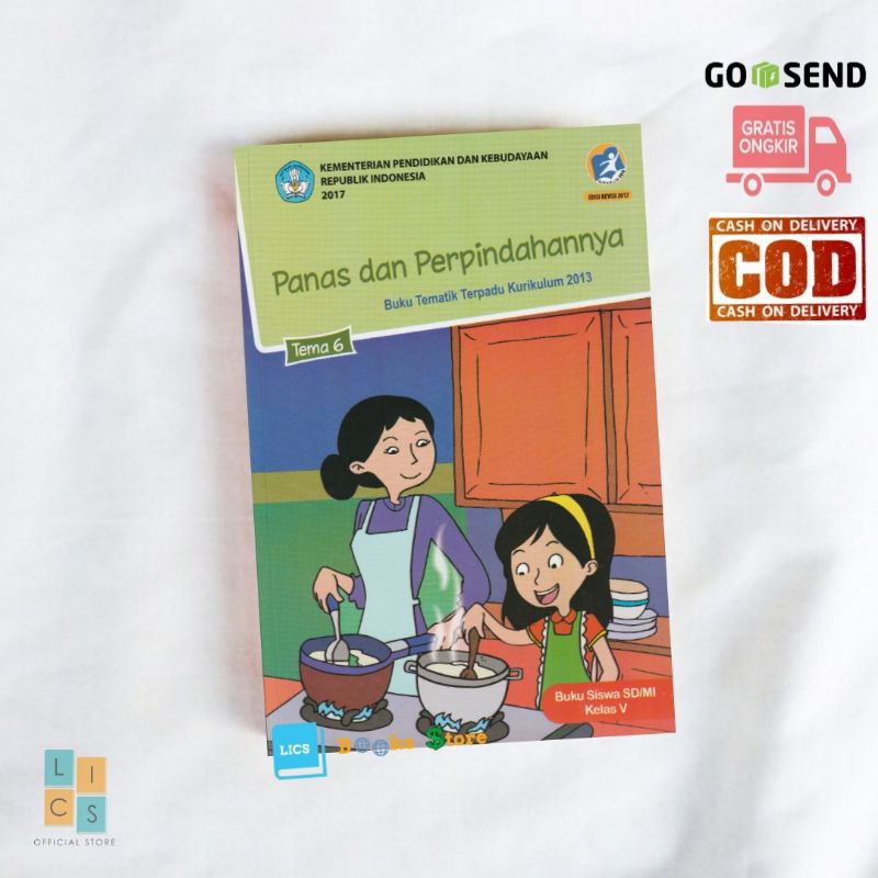 Jual Buku SD Kelas 5 Tema 6 Semester 2 Revisi 2017 Revisi 2018 ...