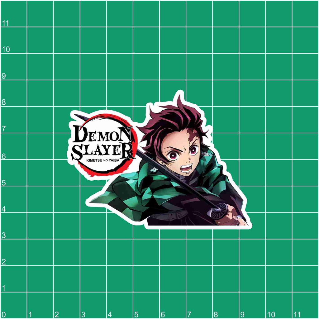 Jual Sticker - Stiker Kimetsu No Yaiba -Demon Slayer- Tanjiro Kamado ...