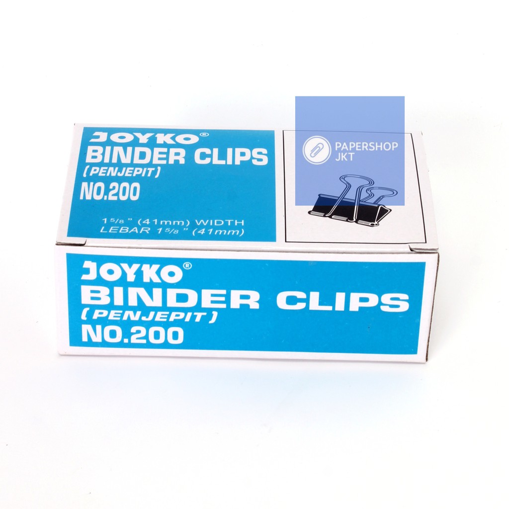 Jual JOYKO - Binder Clip 200 Penjepit File Dokumen | Shopee Indonesia