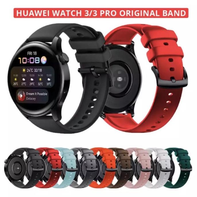 Jual Aksesoris Tali Jam Strap Rubber Silicone Band Huawei Watch Gt