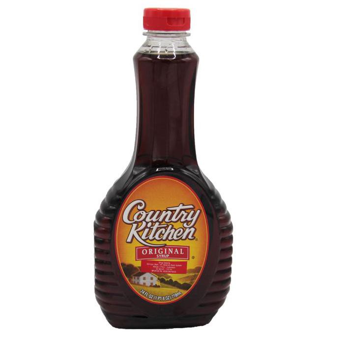 Jual LOG CABIN COUNTRY KITCHEN MAPLE SYRUP 710ML Shopee Indonesia