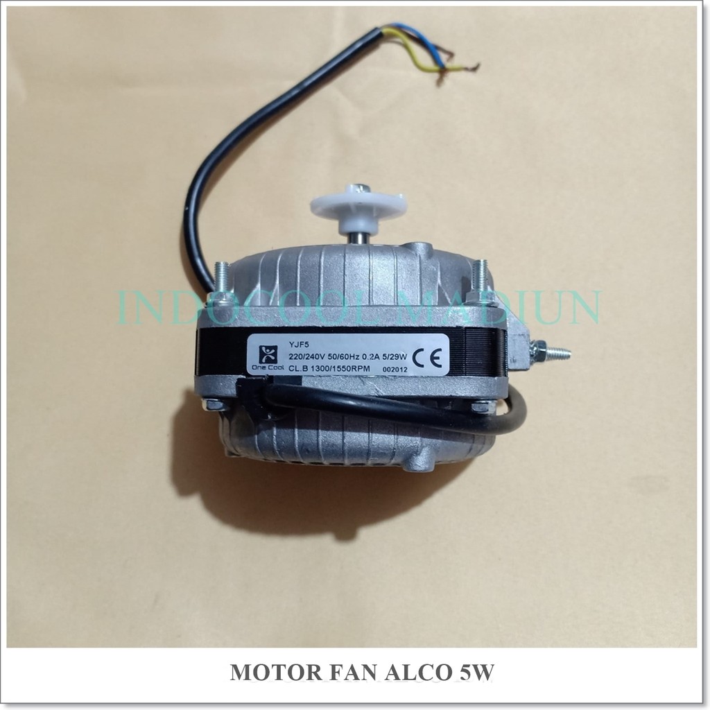 Jual Motor Fan Alco / Motor Fan Elco / Fan Motor Condensor 5W Shopee