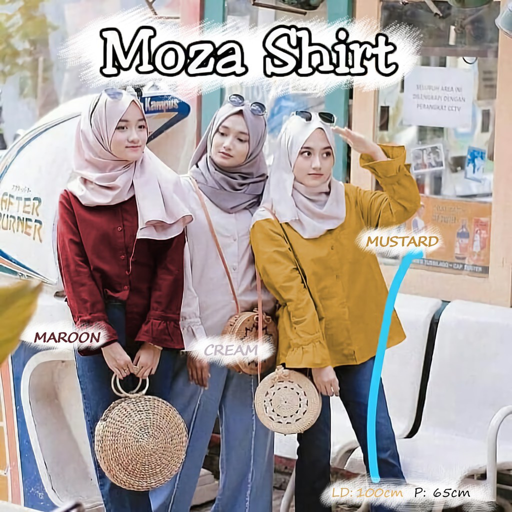 Jual MOZA SHIRT | Shopee Indonesia