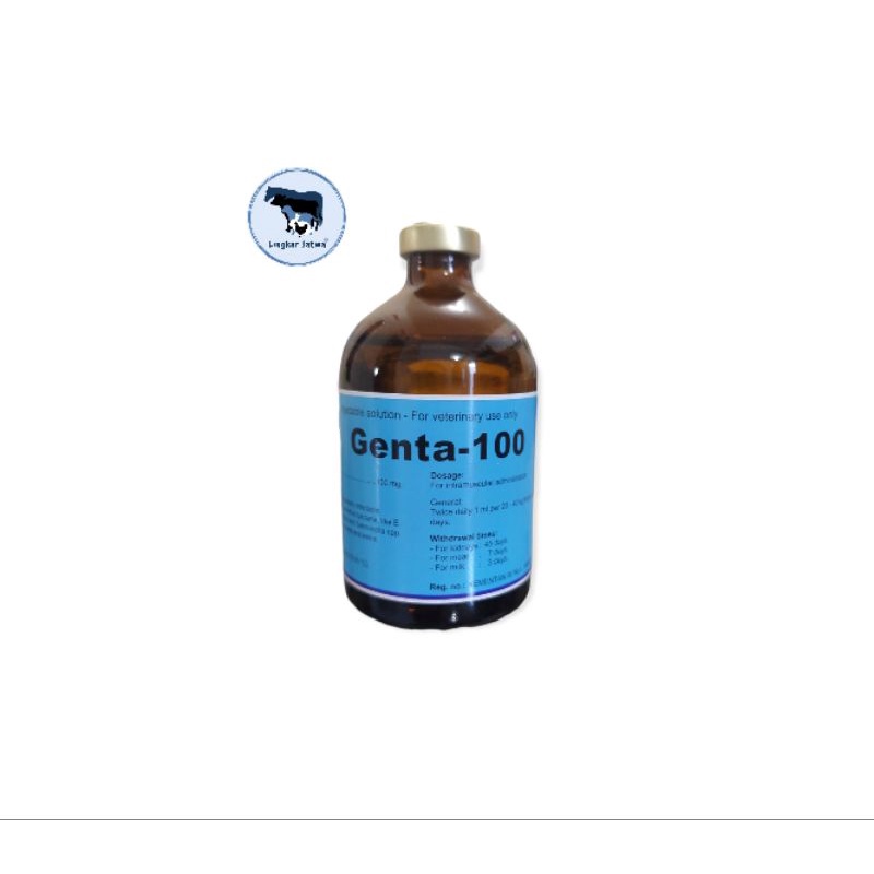 Jual Genta - 100 100 ml / Obat pencernaan hewan / Interchemie Holland ...