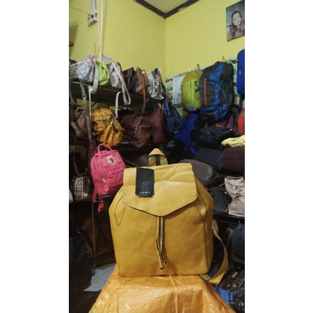 Jual RANSEL KULIT KUNING ==sold== | Shopee Indonesia