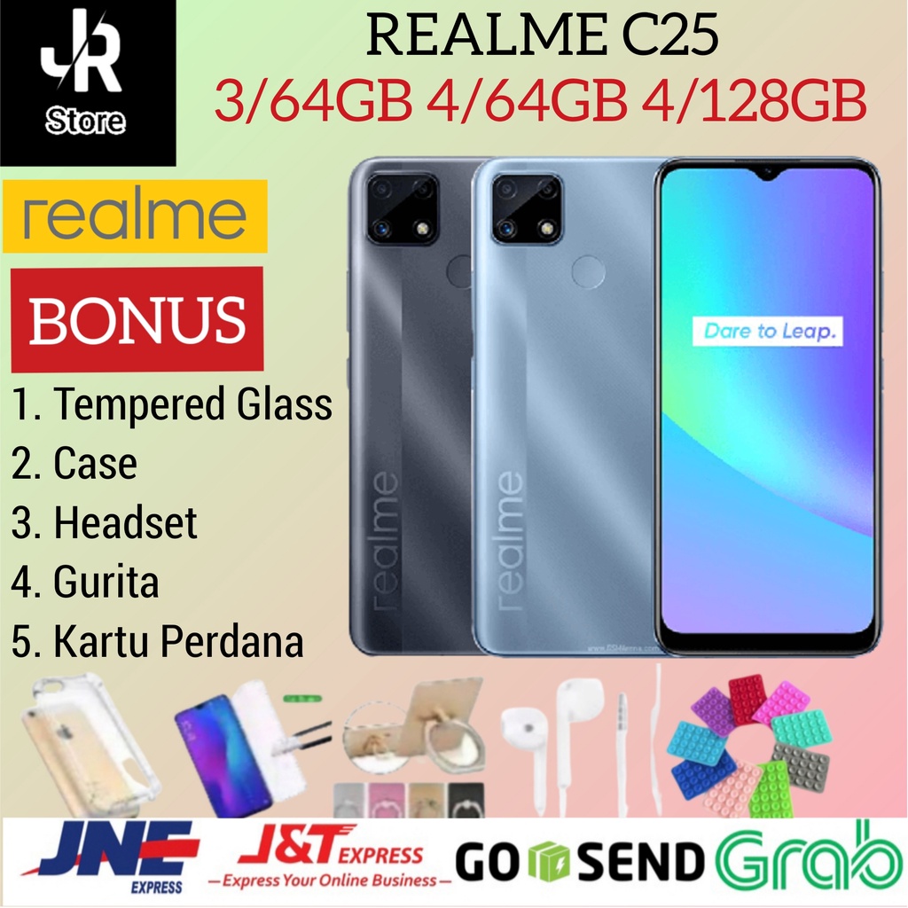 Jual REALME C25 RAM 4GB 64GB GARANSI RESMI REALME INDONESIA | Shopee ...
