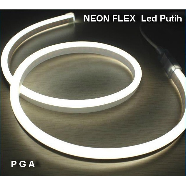 Jual Lampu Neon Flex Led Selang Flexible Sign Strip Fleksibel Putih Day