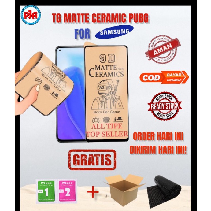 Jual Tempered Glass TG Ceramic Film Matte Samsung A10 A10S A11 M11