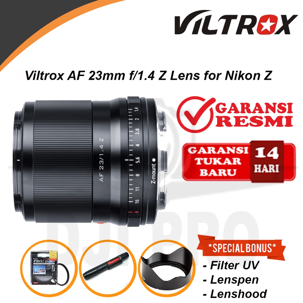 Jual Lensa Viltrox Af 23mm F1 4 Z Lens For Nikon Z Mount Original