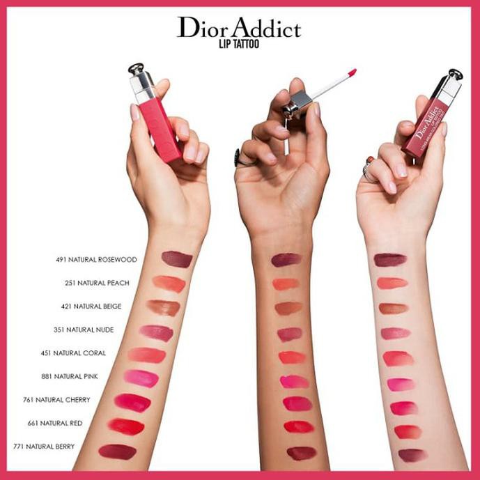 Warna dior addict lip sale tattoo