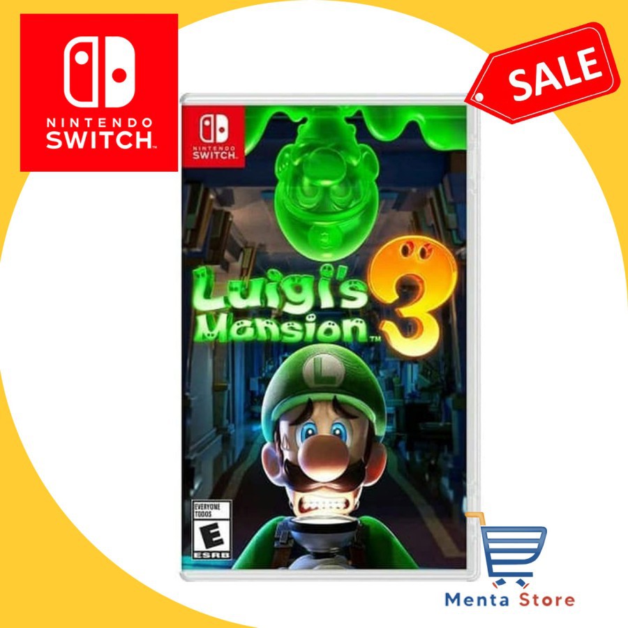 Luigi mansion 3 nintendo switch clearance sale