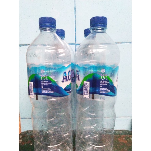 Jual Botol Aqua Yang Lain Bekas 1500 Ml Shopee Indonesia 9813