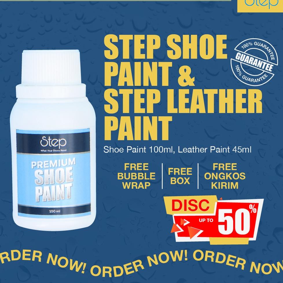 Jual STEP SHOE PAINT CAT SEPATU PEWARNA SEPATU SHOES PAINT LEATHER