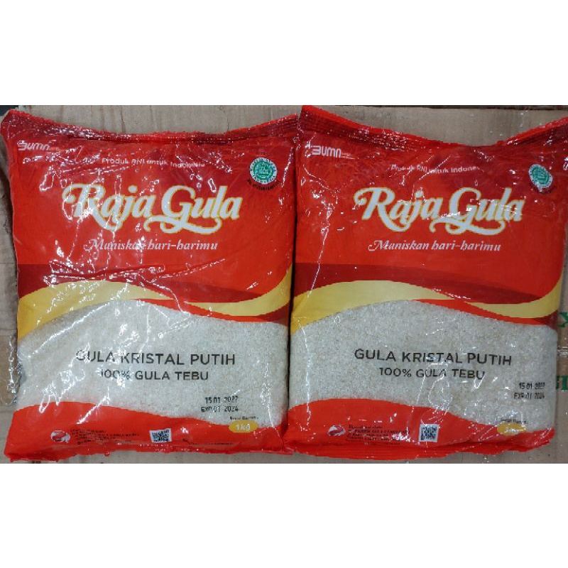 Jual RAJA GULA 100% GULA TEBU GULA KRISTAL PUTIH HALAL MUI / BPOM RI ...