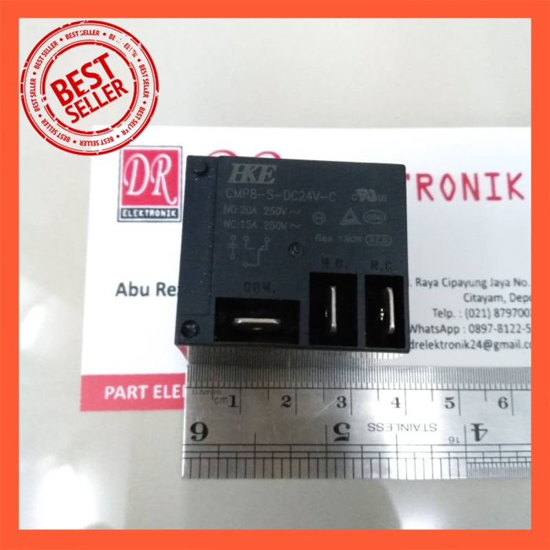 Jual Relay mobil HKE bagus 24v 24 volt 24vdc dc 5pin 5 pin kaki