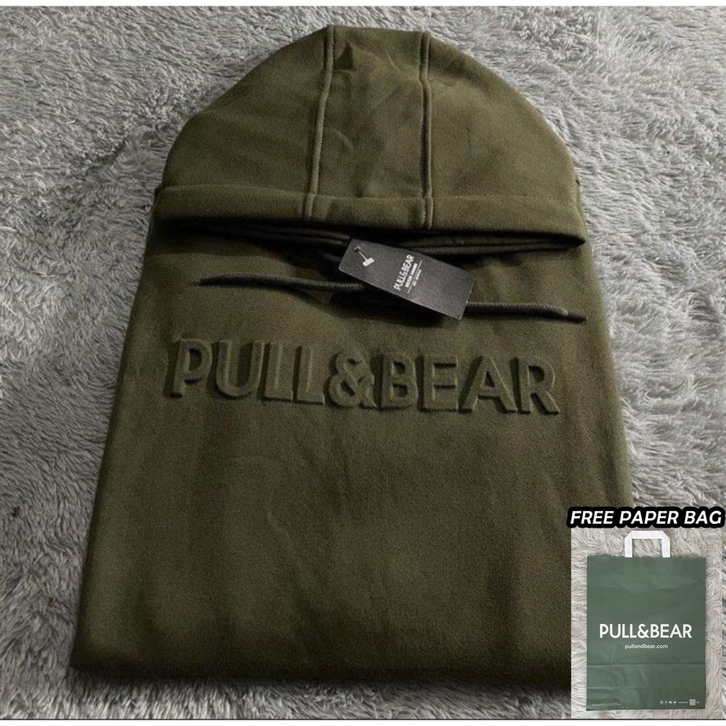 Bahan hoodie pull and bear original sale