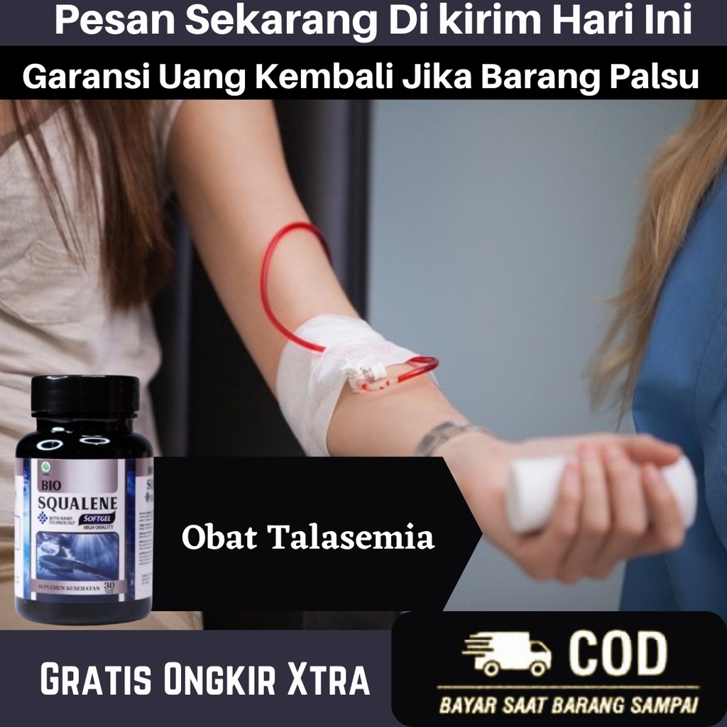 Jual Obat Talasemia Thalassemia Minor Badan Mudah Lelah Kurang