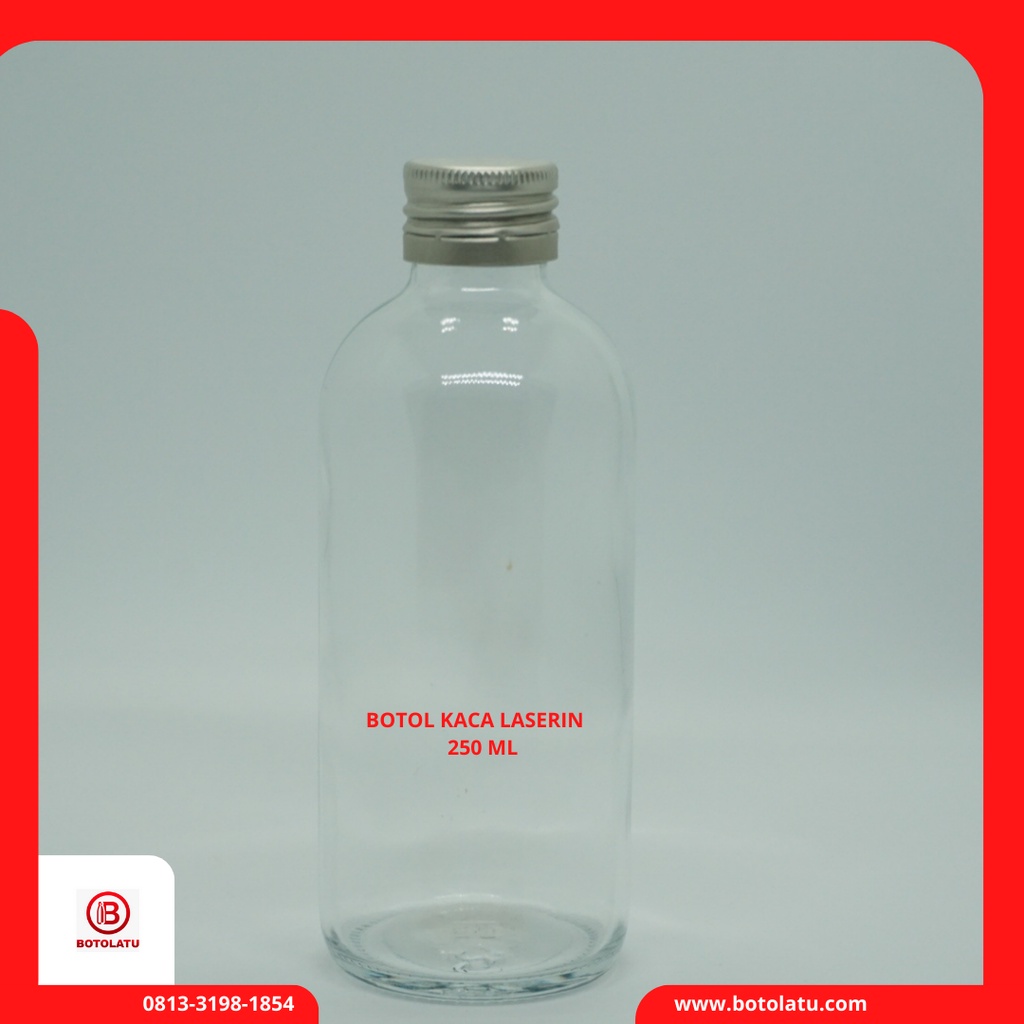 Jual Botol Kaca Laserin 250 Ml Shopee Indonesia 8829