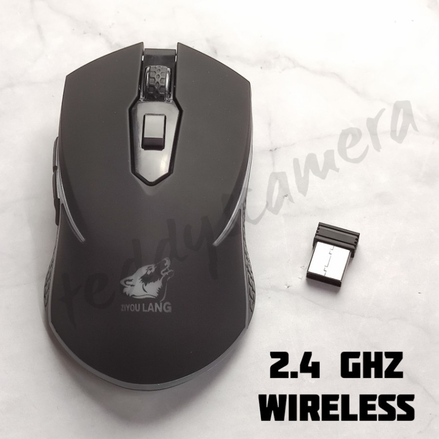 Jual Mouse Gaming Wireless Ziyou Lang Free Wolf Gaming Mouse 2 4Ghz