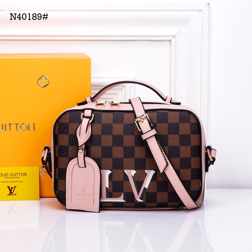 Authentic LOUIS VUITTON Damier Santa Monica N40189 Shoulder bag  #260-005-969