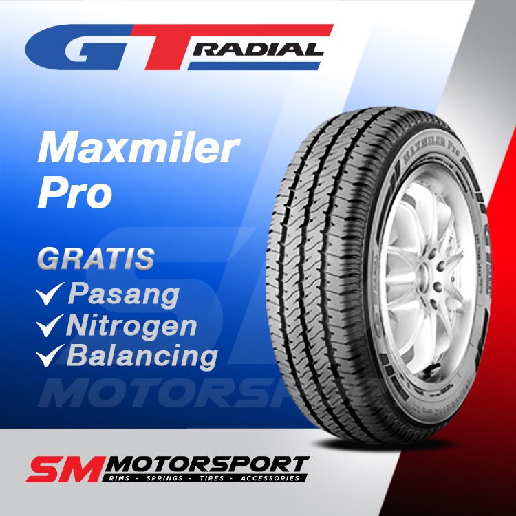 Jual Ban Mobil GT Radial Maxmiler Pro 185 R14C 14 Shopee Indonesia