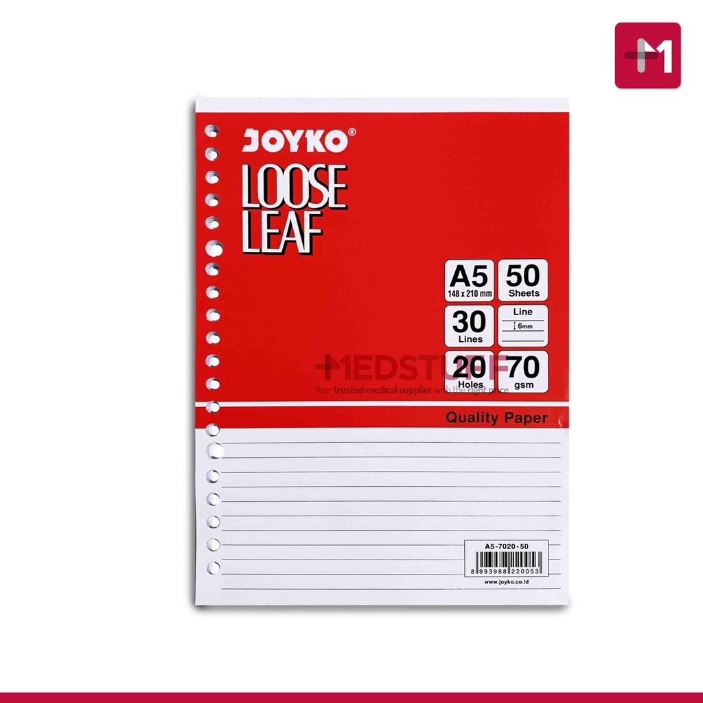 Jual Loose Leaf Isi Kertas Binder Joyko | Shopee Indonesia