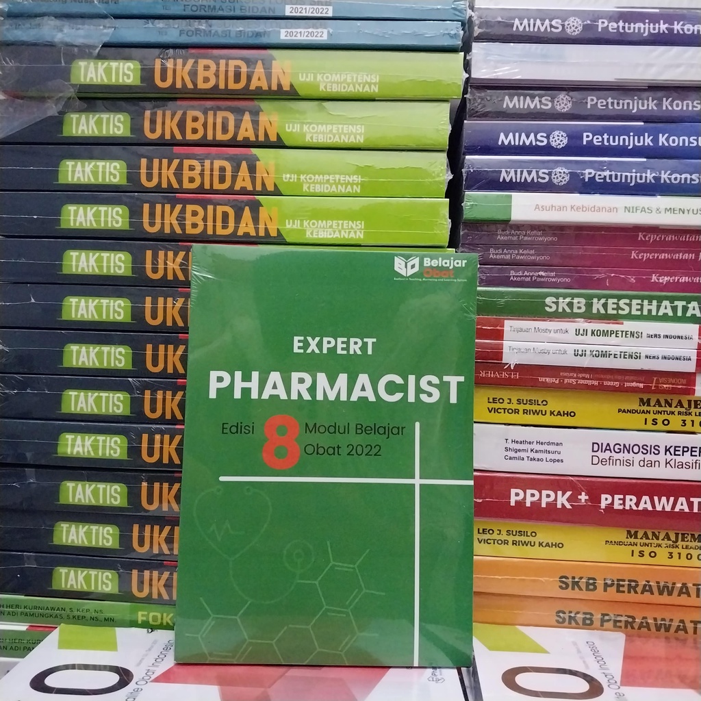 Jual EXPERT PHARMACIST EDISI 8 MODUL BELAJAR OBAT 2022 BUKU FARMASI ...