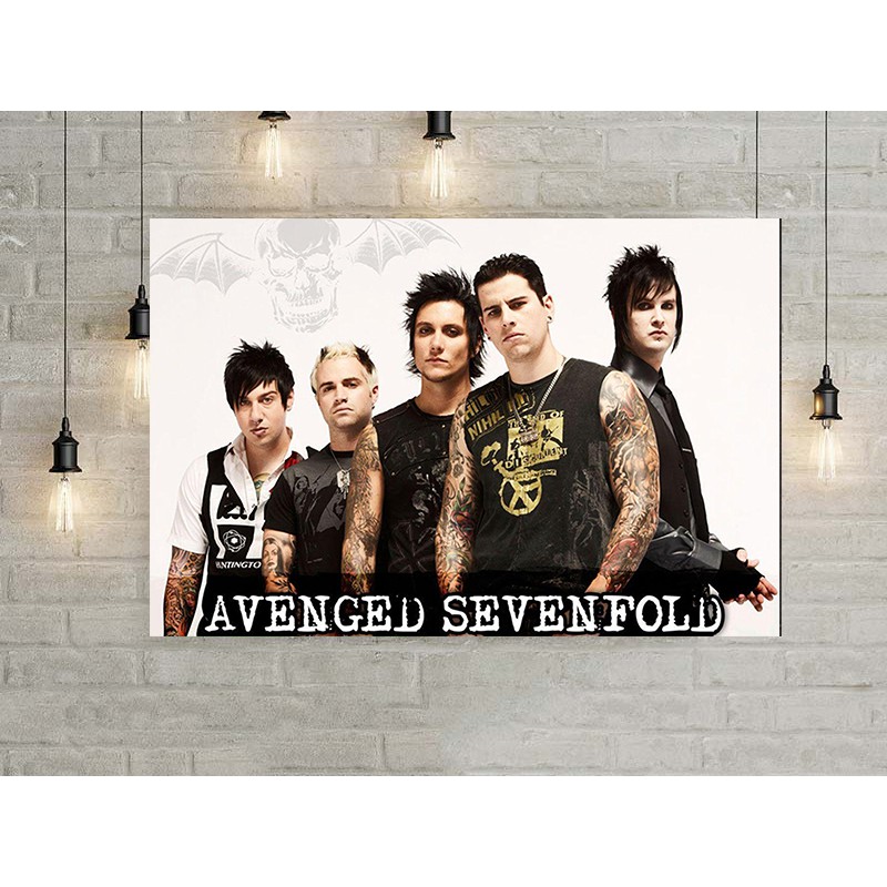 Jual Poster Band Avenged Sevenfold Ukuran A3/Wall Decor Avenged