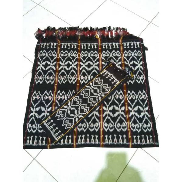 Jual Slimut dan sarung tenun ASLI suku ROTE NTT | Shopee Indonesia