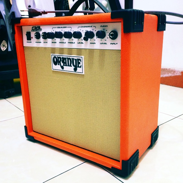 Jual Ampli Gitar Orange Inc Clean Overdrive Bisa Input Gitar Bisa Pake Headphone Shopee