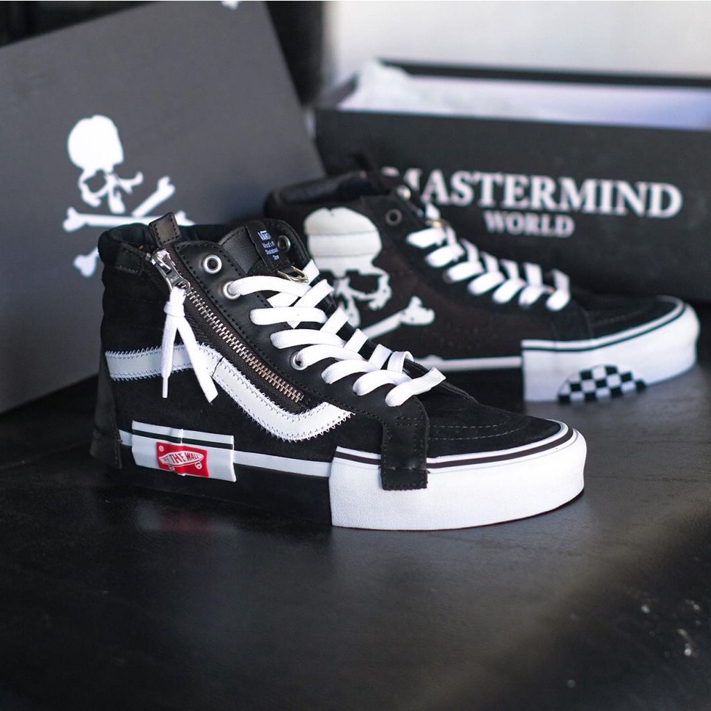 Vans sk8 hi on sale x mastermind japan