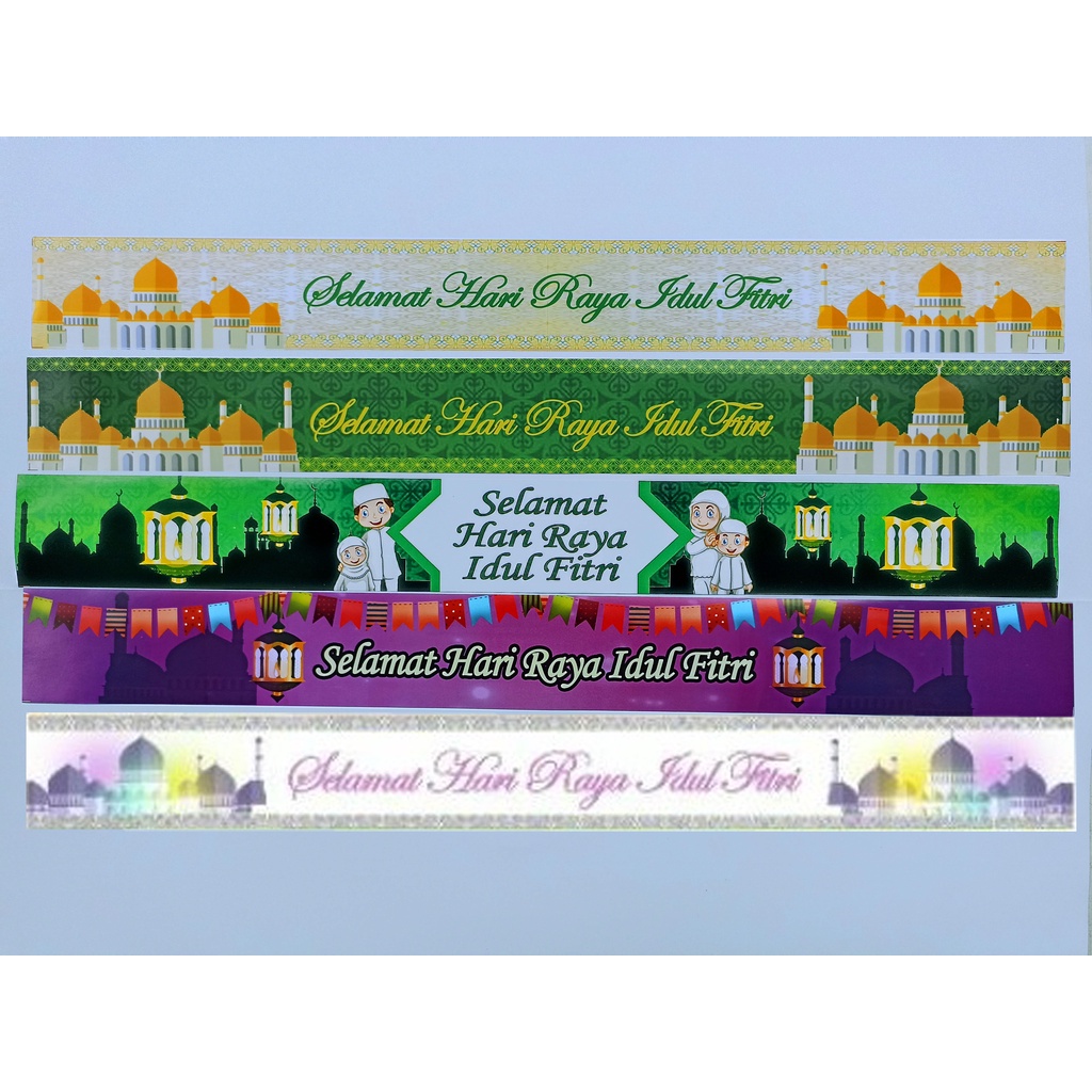 PITA PARCEL IDUL FITRI LABEL PARCEL LEBARAN 10pcs 5cm