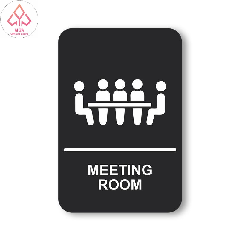 Jual Meeting Room Signage Area Ruang Meeting Shopee Indonesia 7244