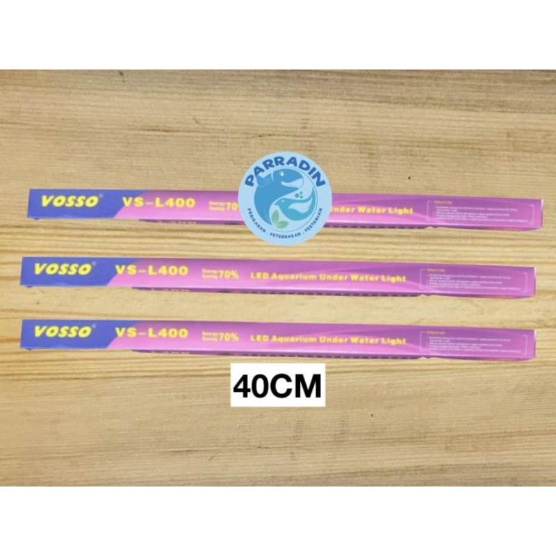 Jual Lampu Celup LED Aquarium VOSSO VS-L400 Lampu Aquascape | Shopee ...