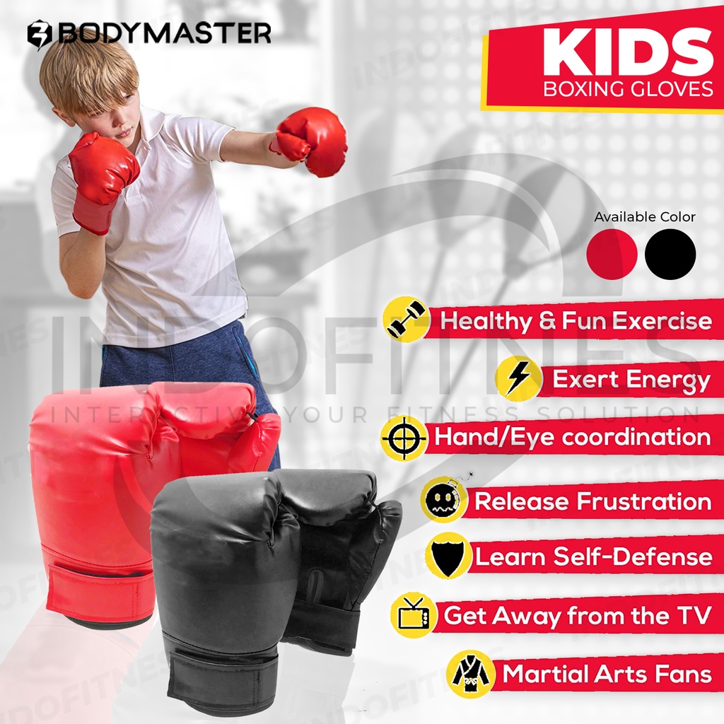 Jual Kids Boxing Gloves - Sarung tangan Tinju anak - Karate MMA Glove ...