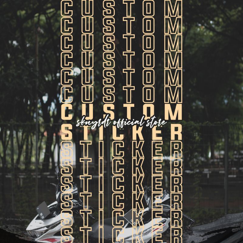 Jual Custom Sticker | Shopee Indonesia