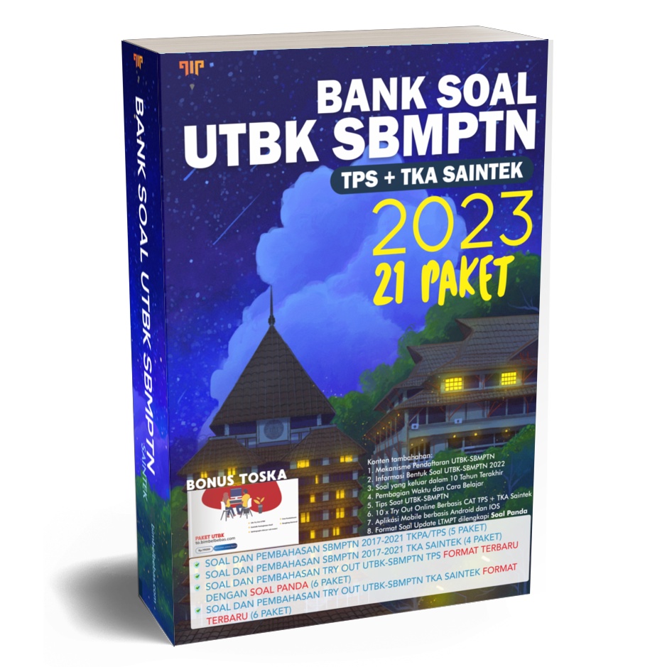 Jual ⚜ Bebas Buku Bank Soal Utbk Tps Dan Tka Saintek 2023 ⚜ Shopee