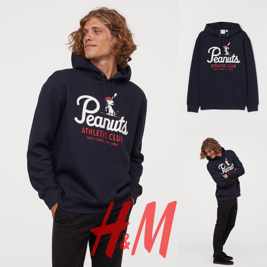 H&m peanuts hoodie hotsell